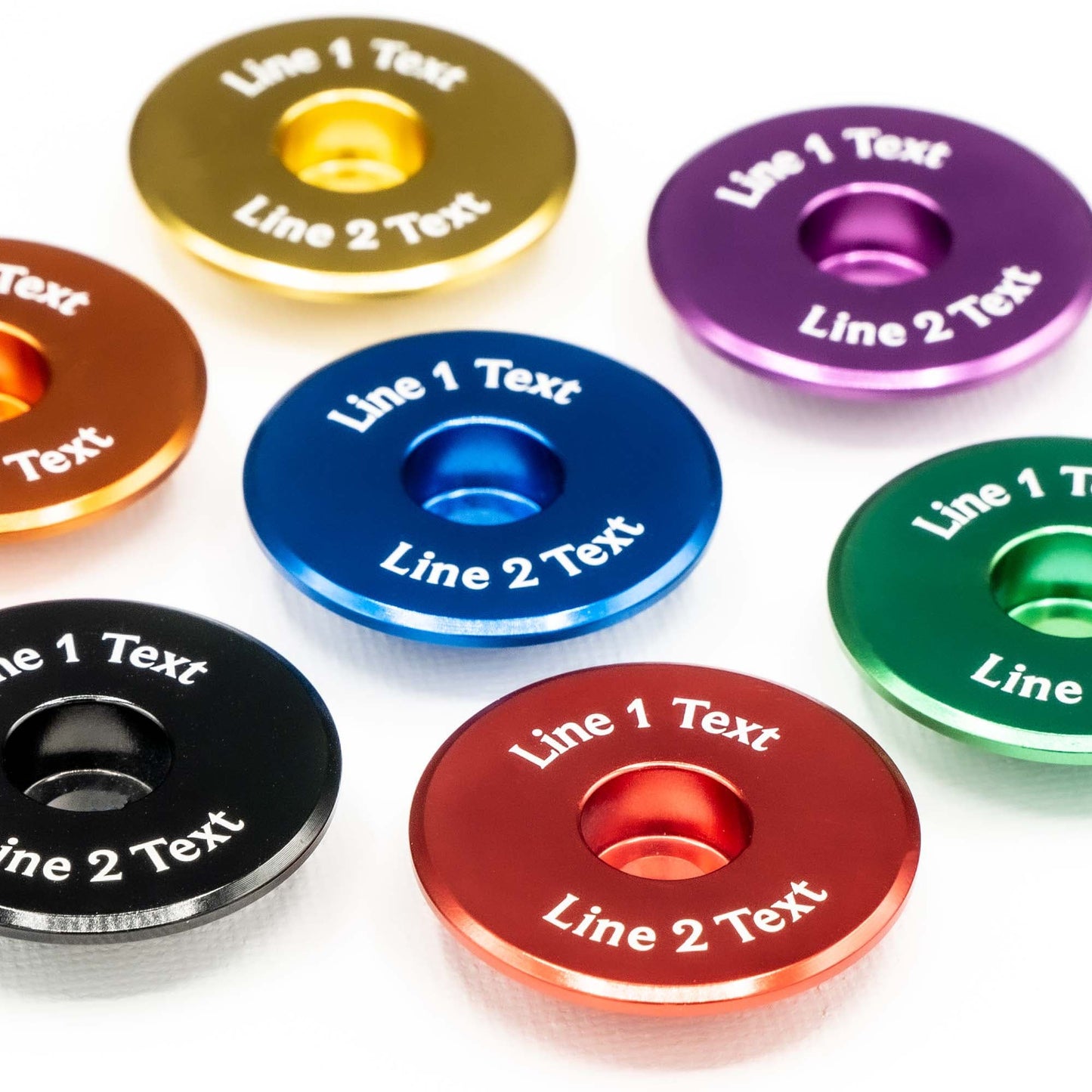 Personalized Text - Headset Caps