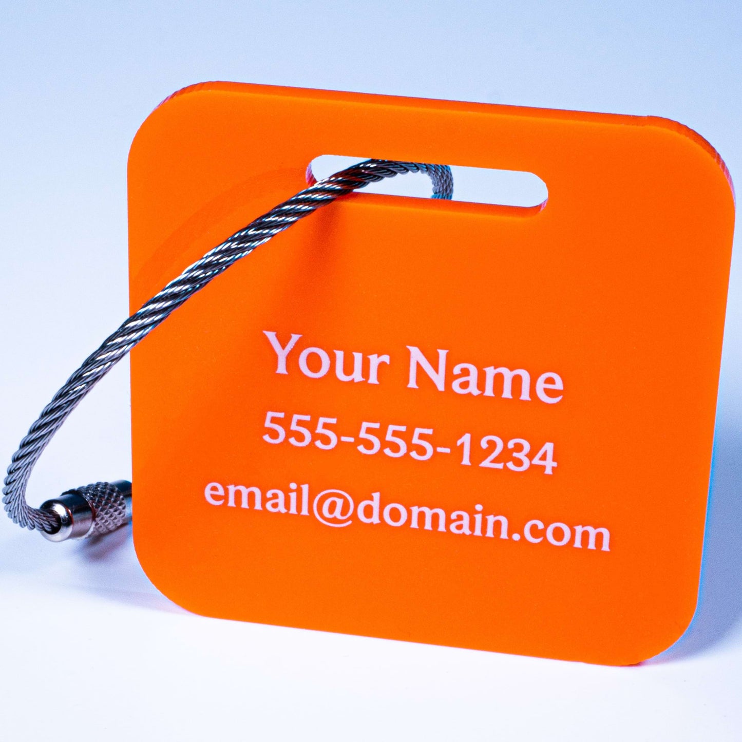 Your Logo Custom Tags - 3 Pack