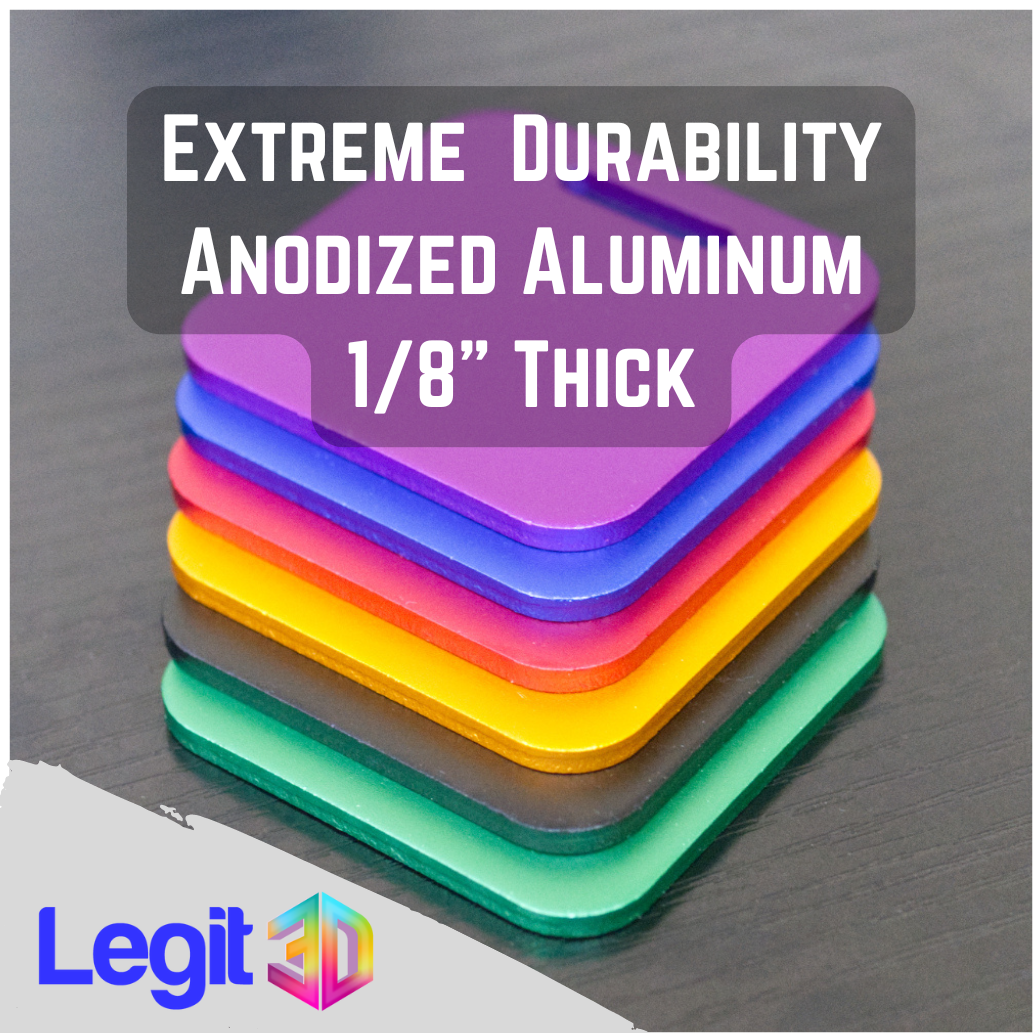 Custom METAL Tags - 3 or 6 Pack