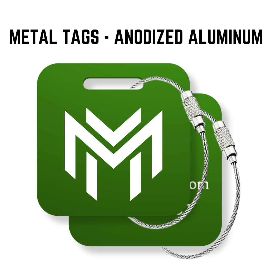 Your Logo Custom Tags - 3 Pack