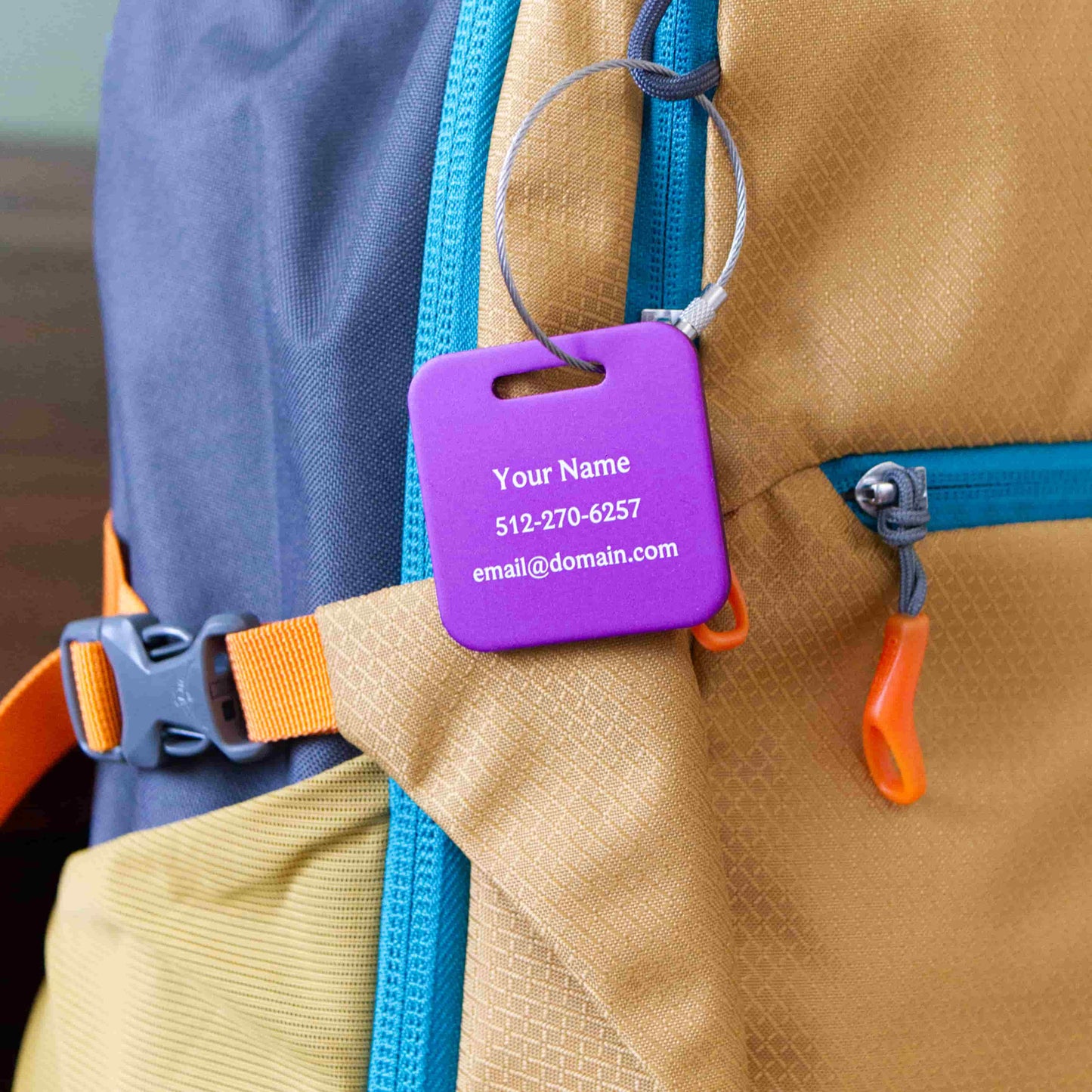 Custom METAL Tags - 3 or 6 Pack