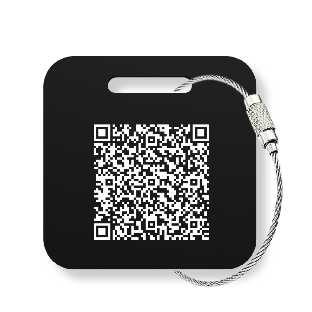 Custom QR Code Tags - 3 Pack