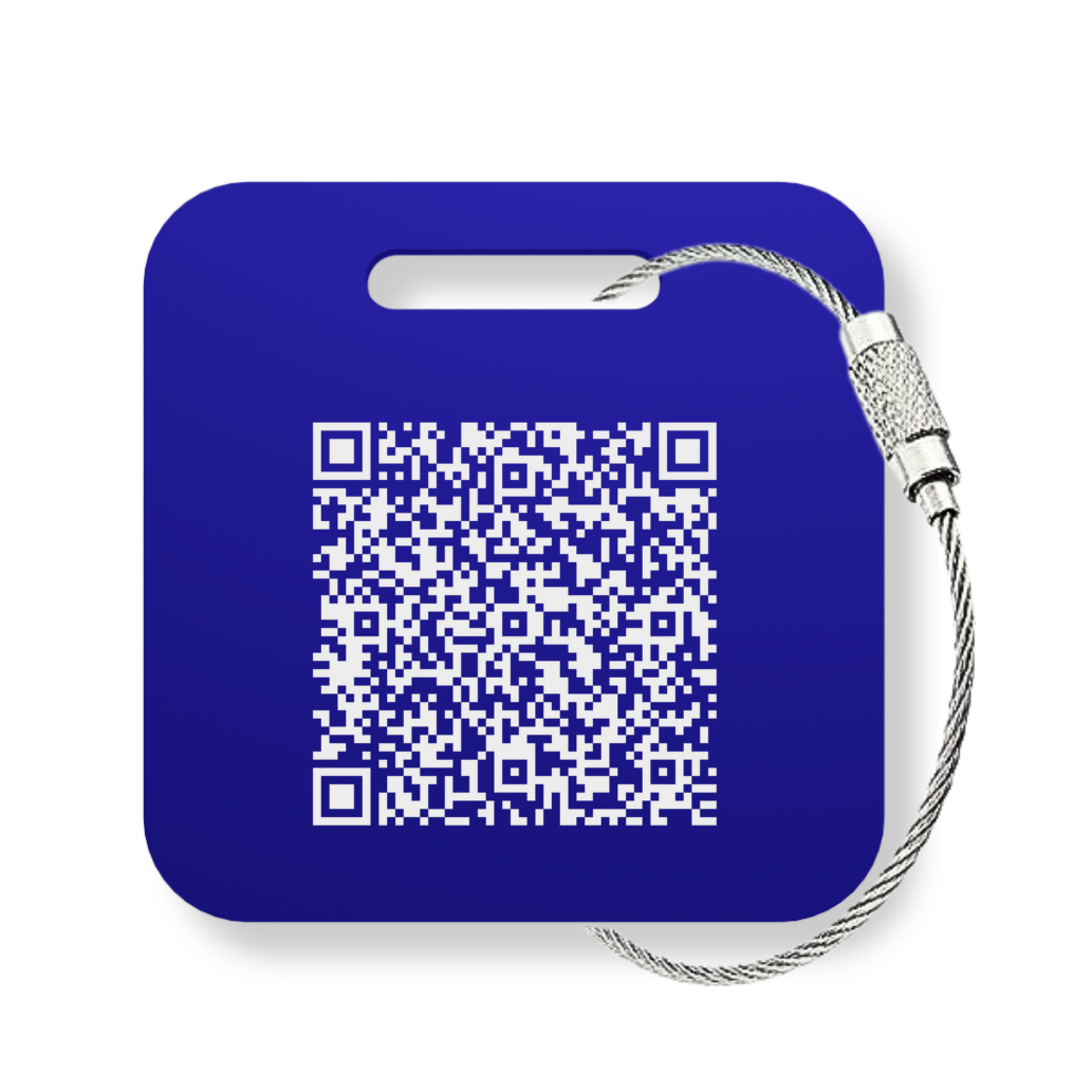 Custom QR Code Tags - 3 Pack