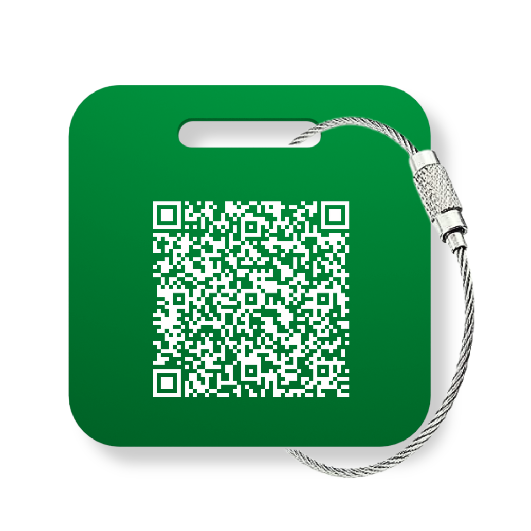 Custom QR Code Tags - 3 Pack