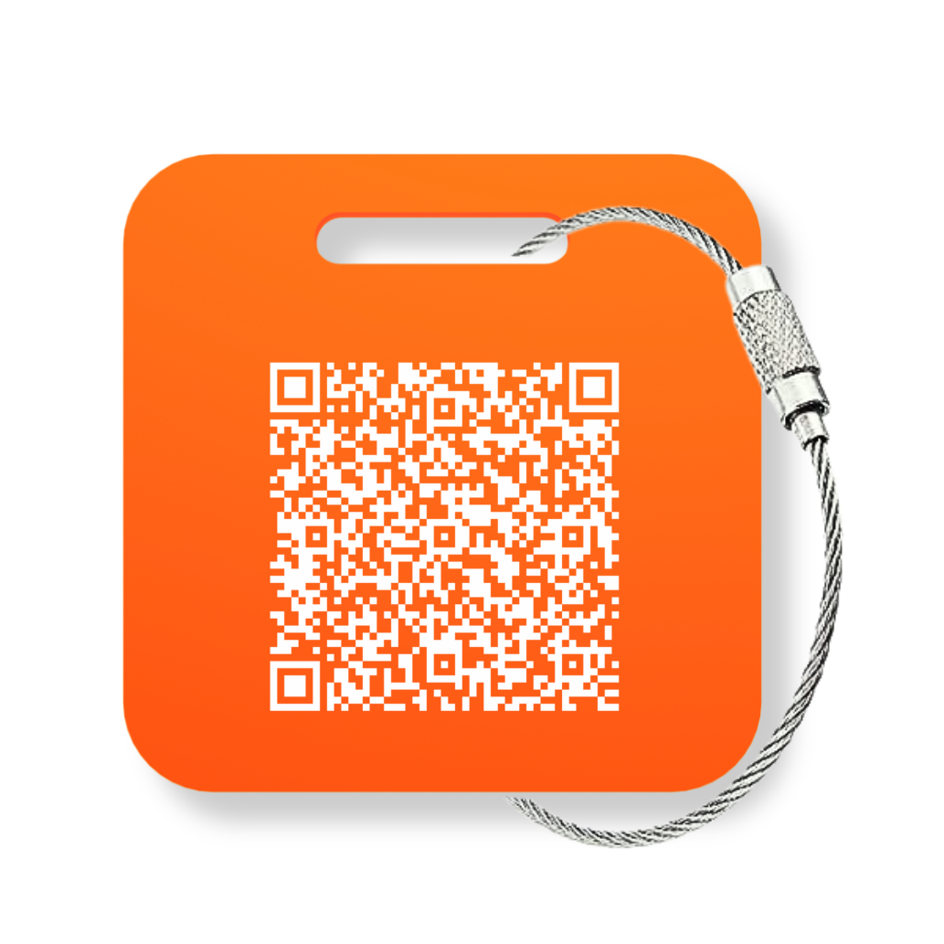 Custom QR Code Tags - 3 Pack