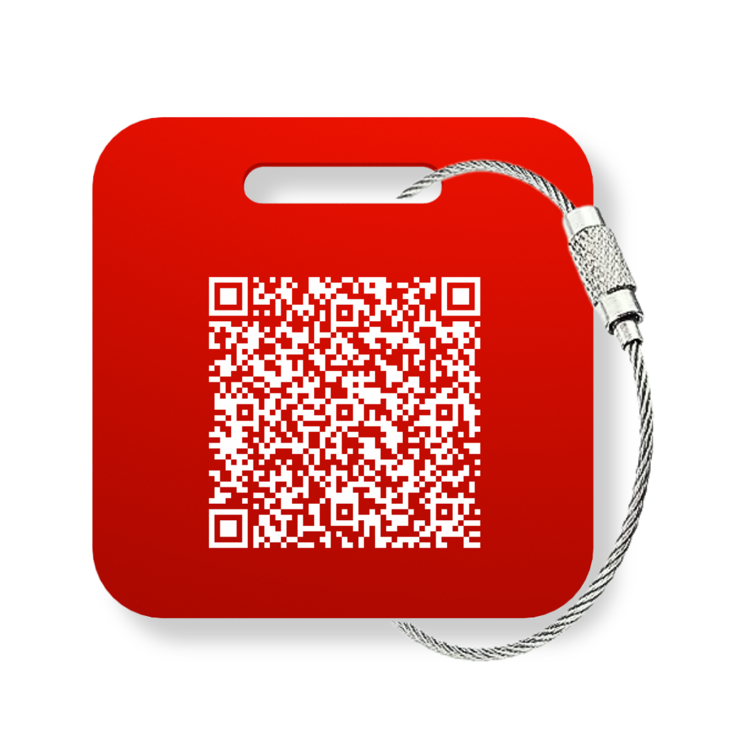 Custom QR Code Tags - 3 Pack