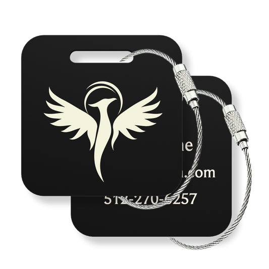 Your Logo Custom Tags - 3 Pack