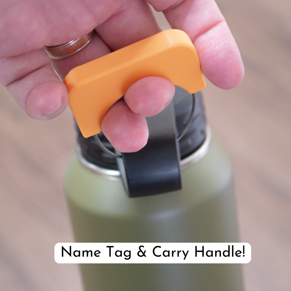 grabTAG - Water Bottle Tag & Handle