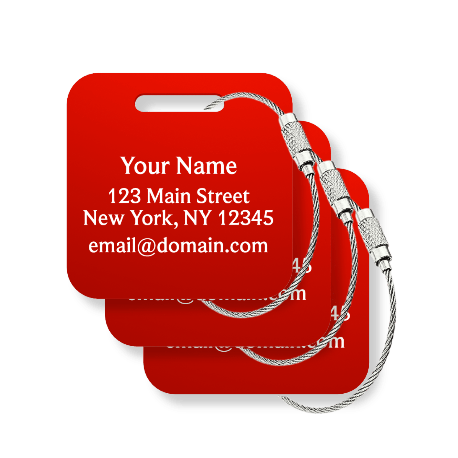 Bag Tag Vector Bag Tags | Luggage Tags | Custom Engraved ID Tags – Legit 3D