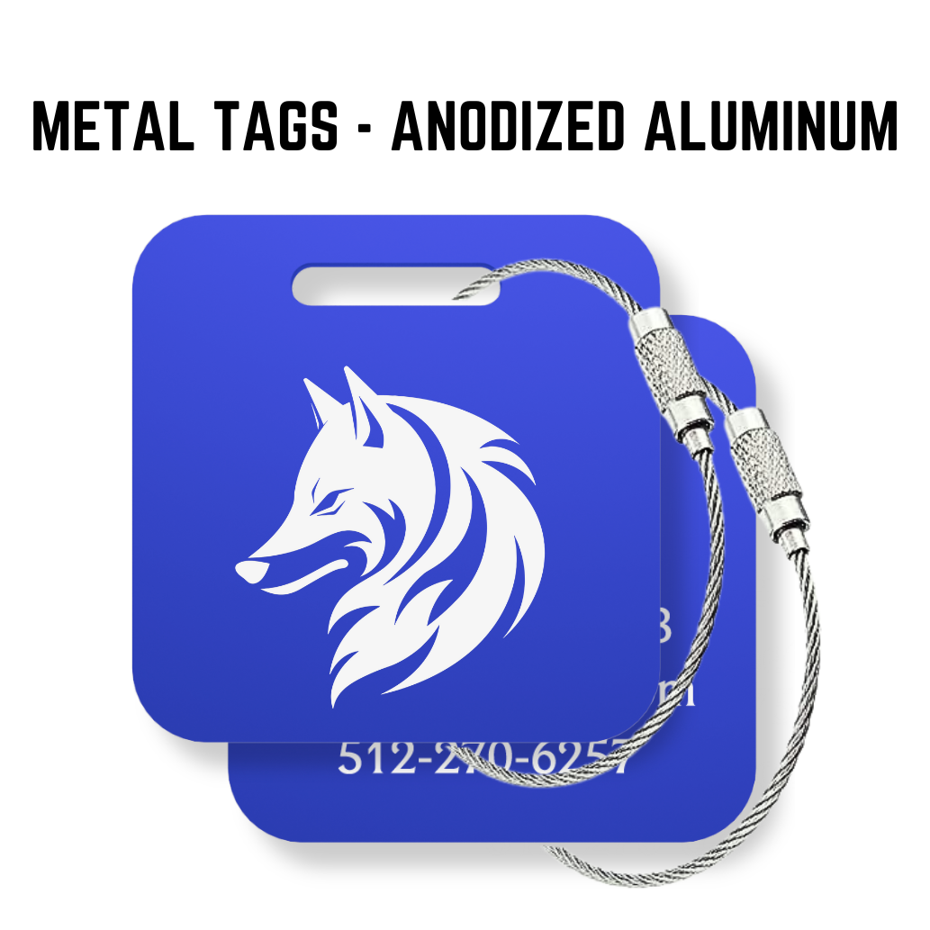 Your Logo Custom Tags - 6 Pack