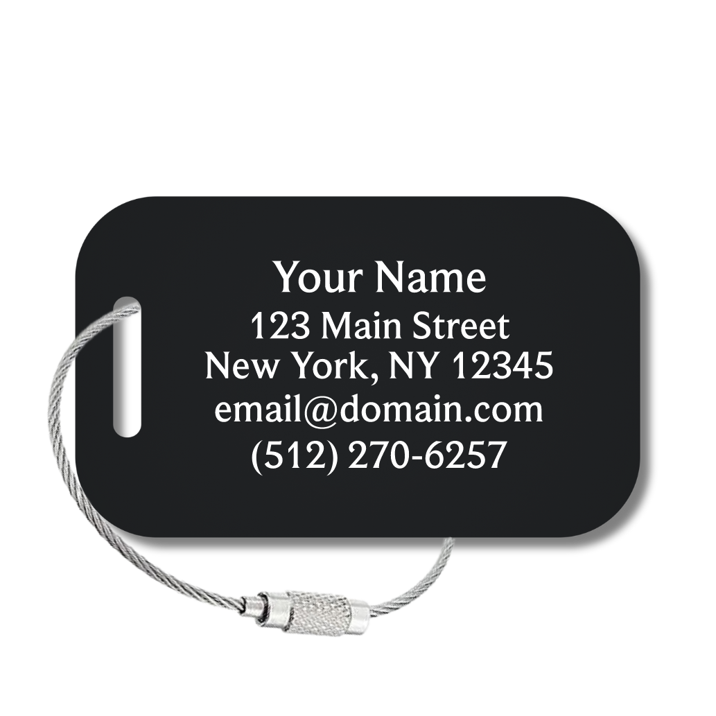 Large Custom Tags - Single